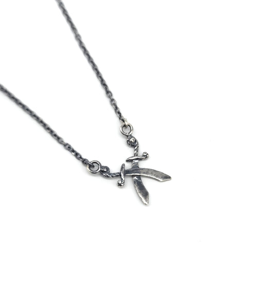 Double Crossed Necklace