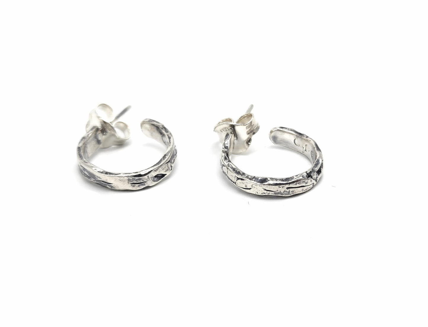 Thick Textured Hoops