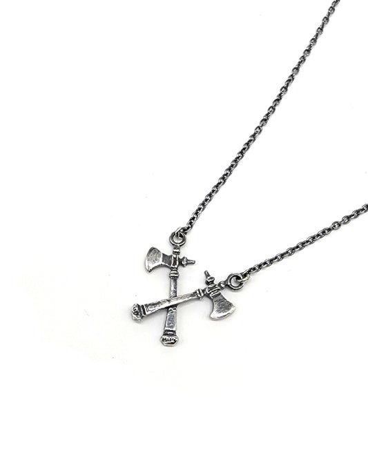 Double Axe Necklace