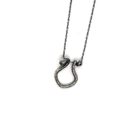 Snake Ring Holder Necklace