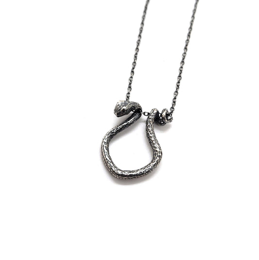 Snake Ring Holder Necklace