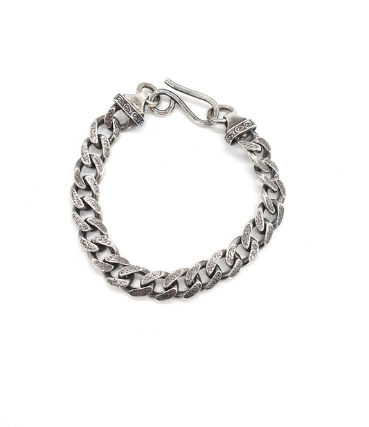 Textured Cuban Link Chain