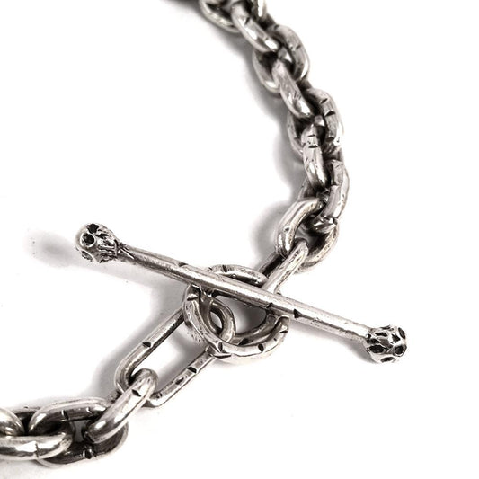 Rustic Anchor Chain Bracelet