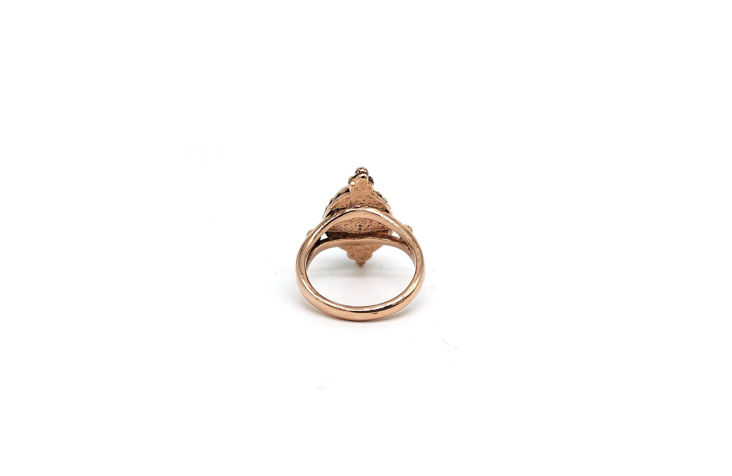 9ct Rose Gold Tooth Ring