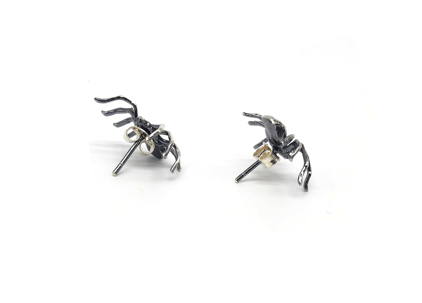 Spider Skull Earrings