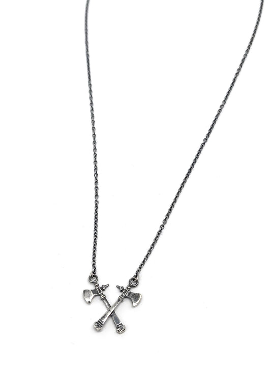 Double Axe Necklace
