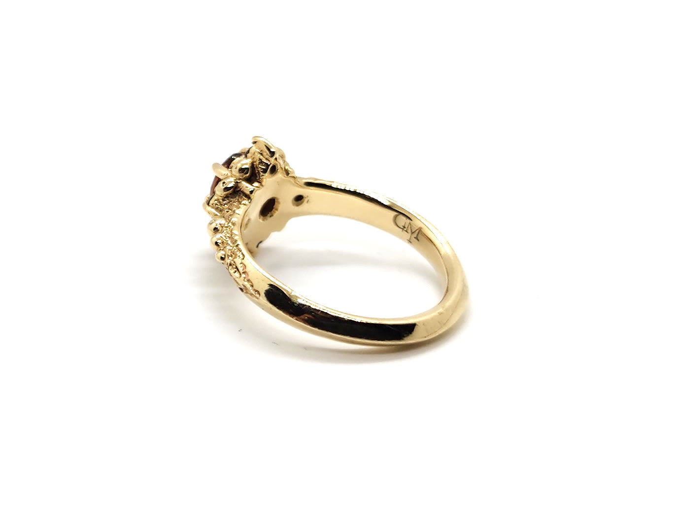 9ct Yellow Gold Tangerine Ring