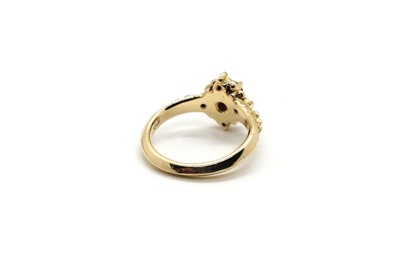 9ct Yellow Gold Tangerine Ring