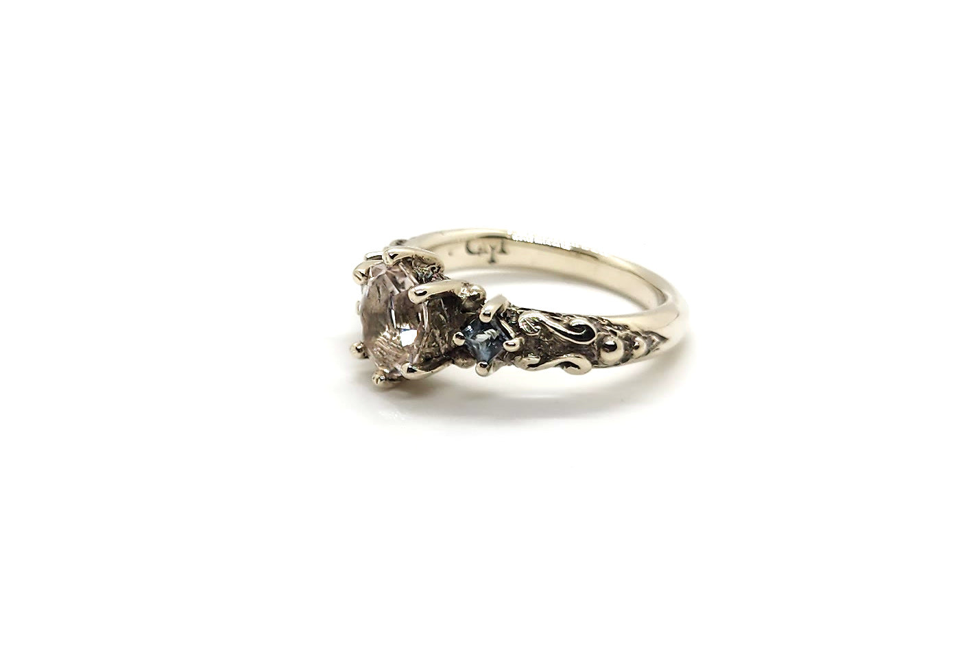 9ct White Gold Empress Ring