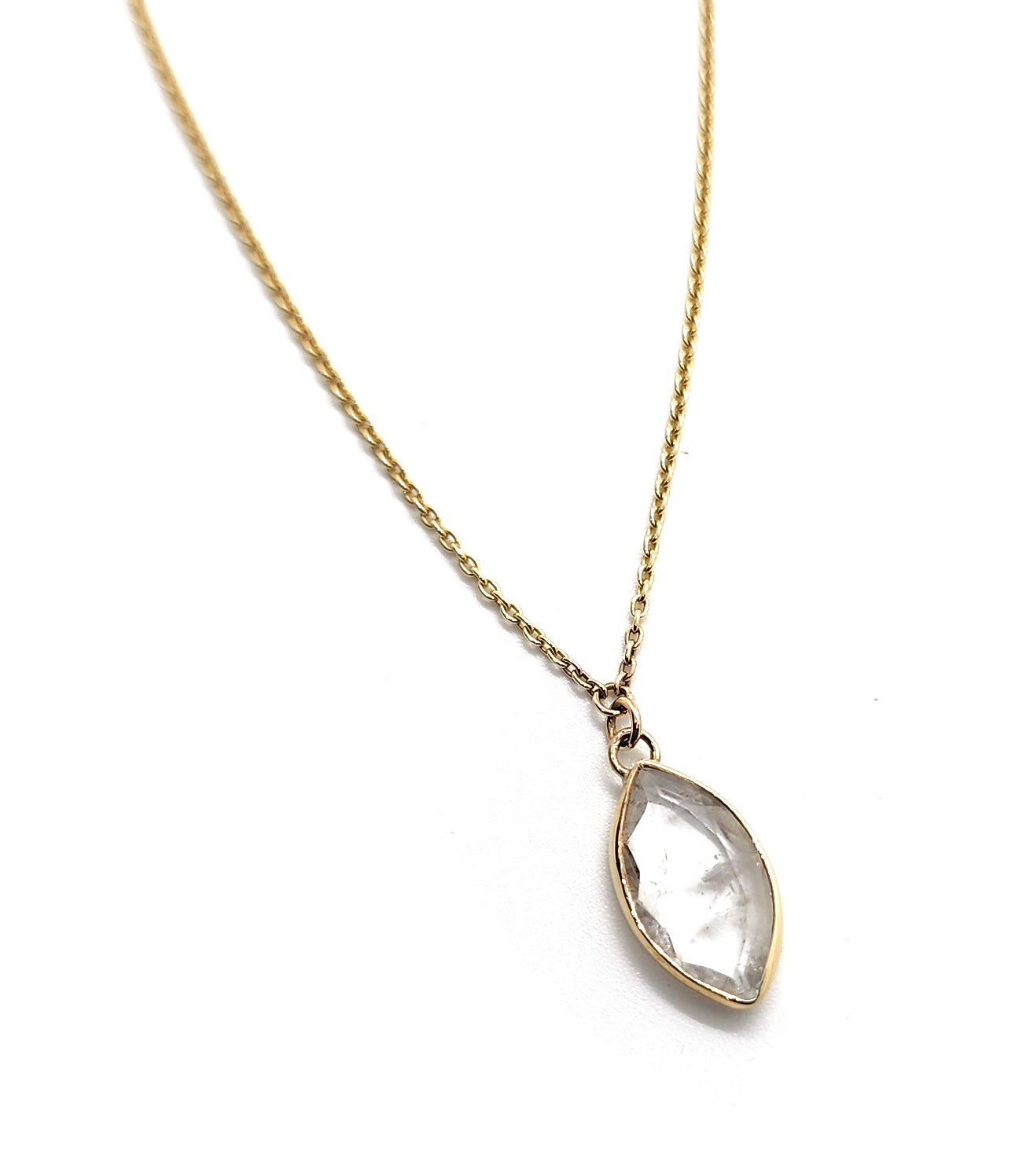 9ct Yellow Gold Lagoon Necklace