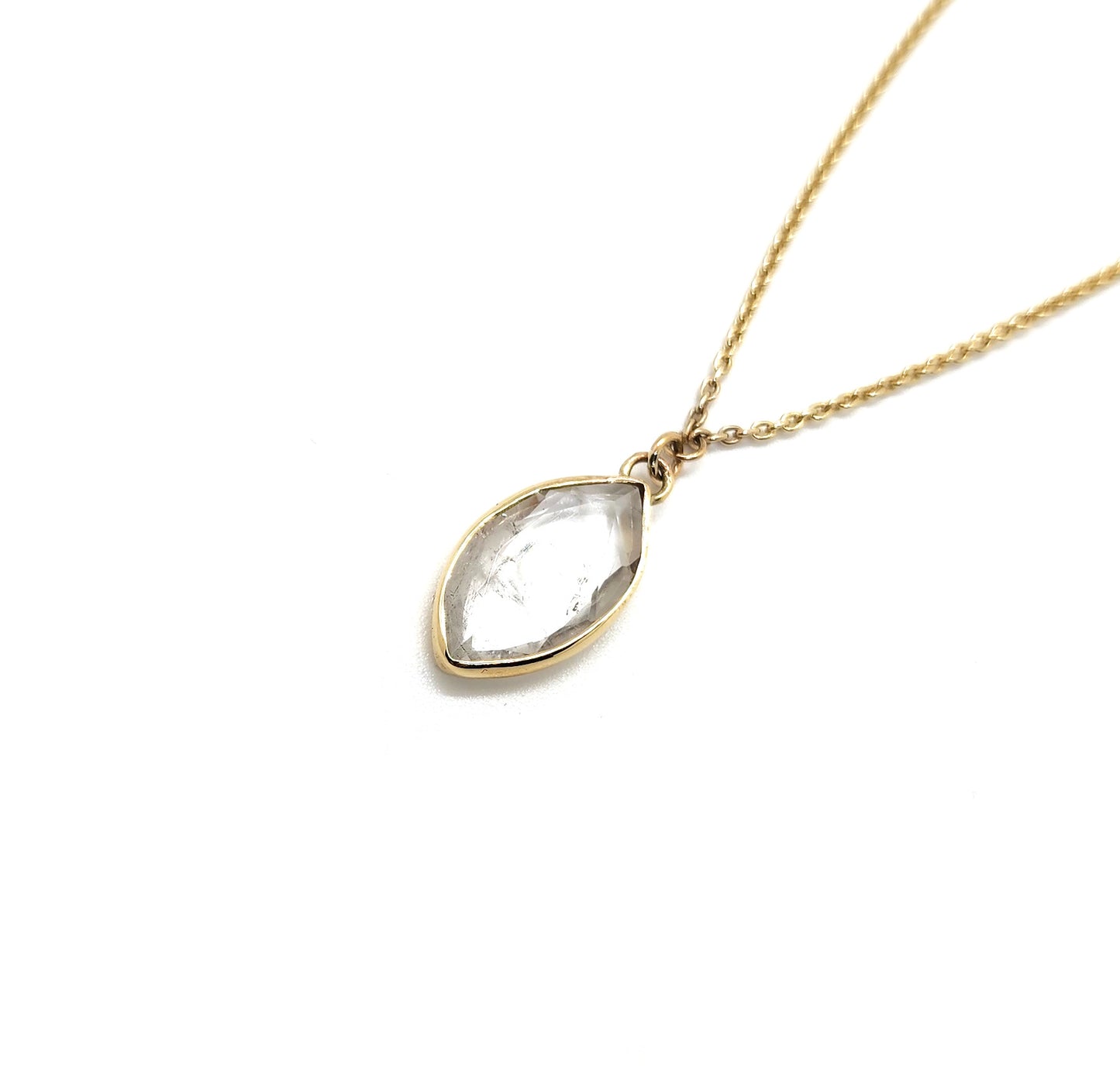 9ct Yellow Gold Lagoon Necklace