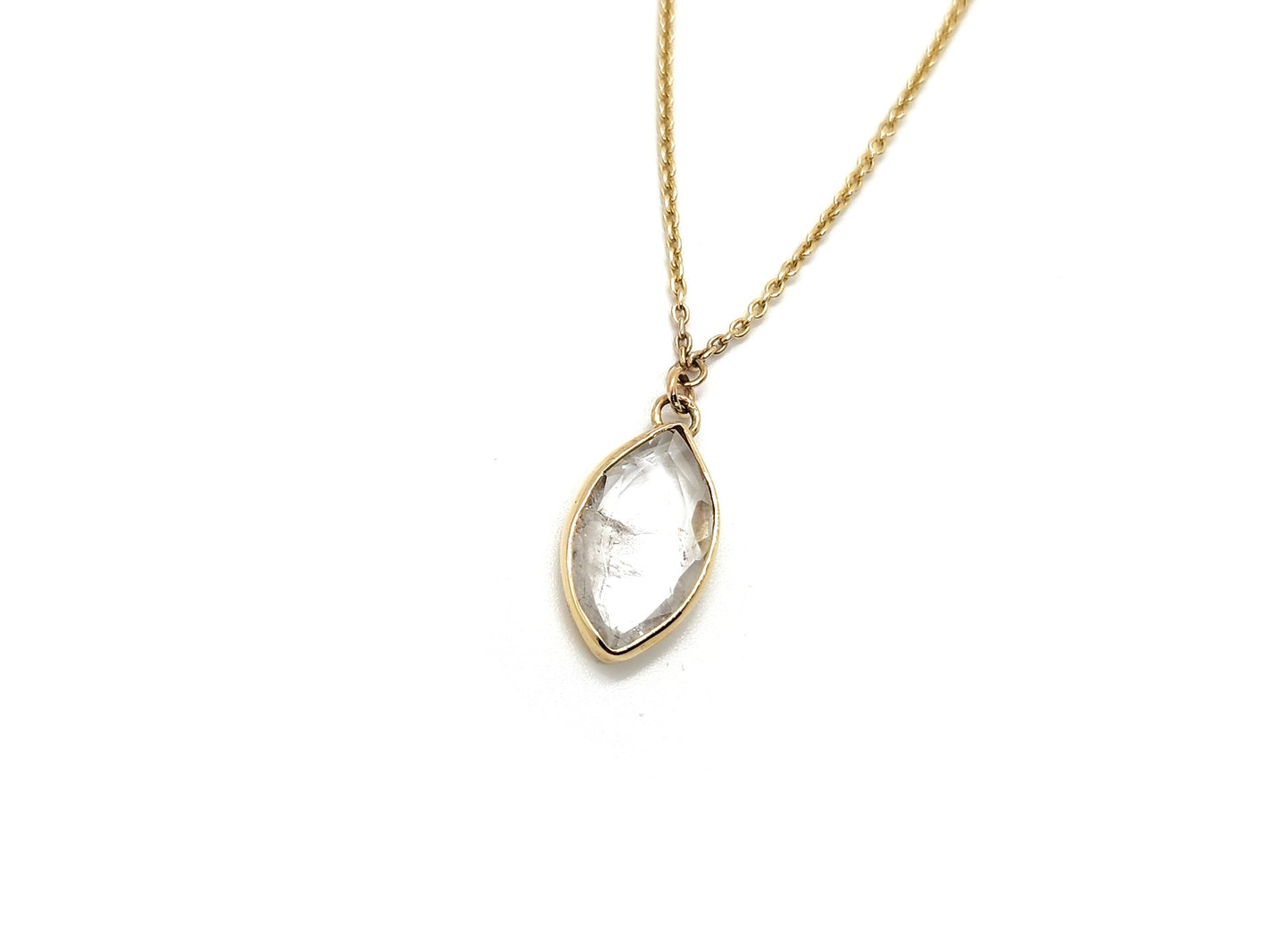 9ct Yellow Gold Lagoon Necklace