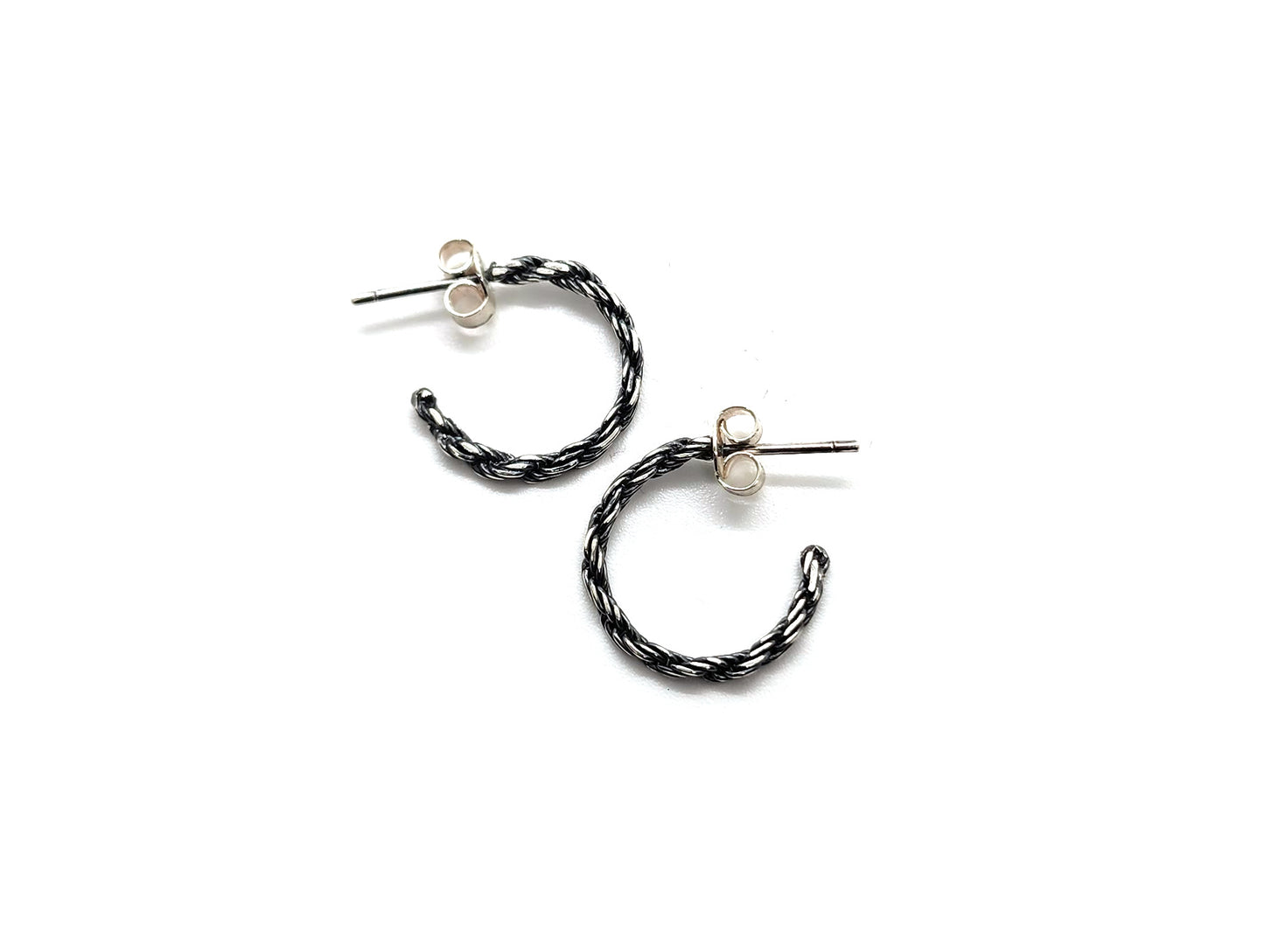 Rope Hoop Earrings