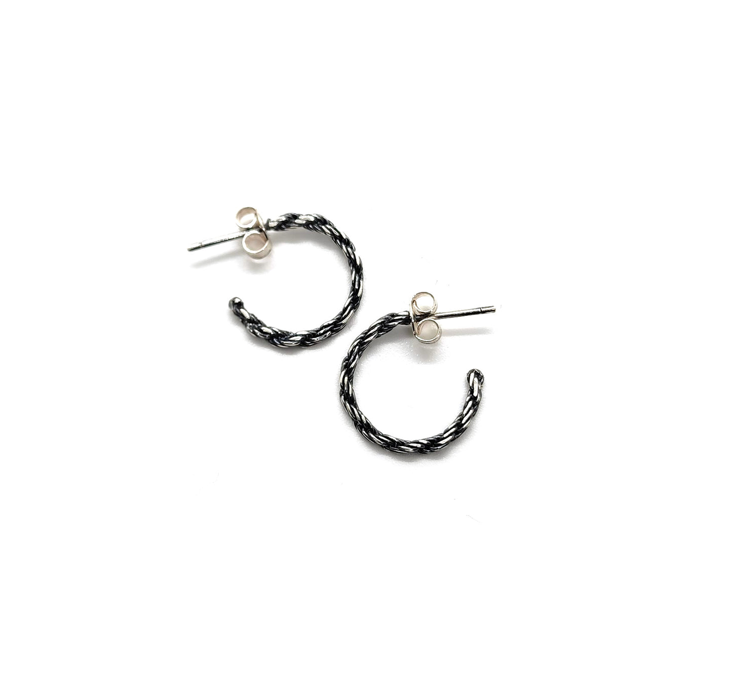 Rope Hoop Earrings