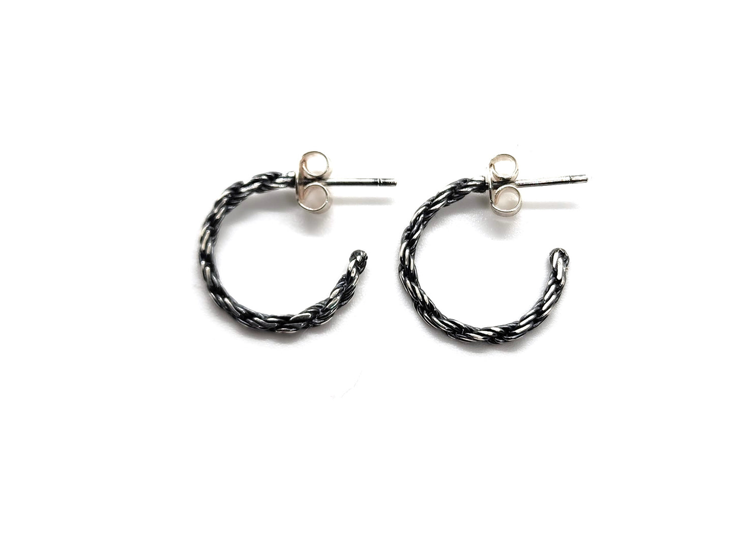 Rope Hoop Earrings