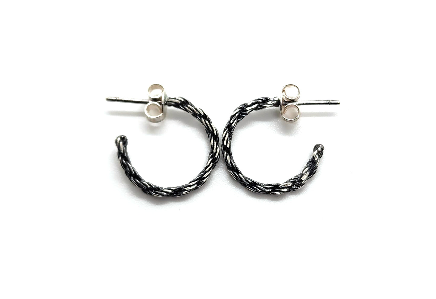 Rope Hoop Earrings