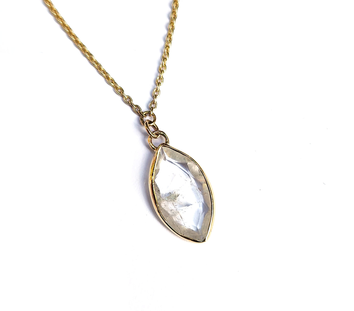 9ct Yellow Gold Lagoon Necklace