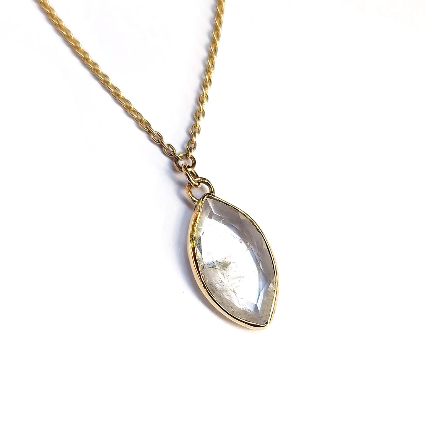 9ct Yellow Gold Lagoon Necklace