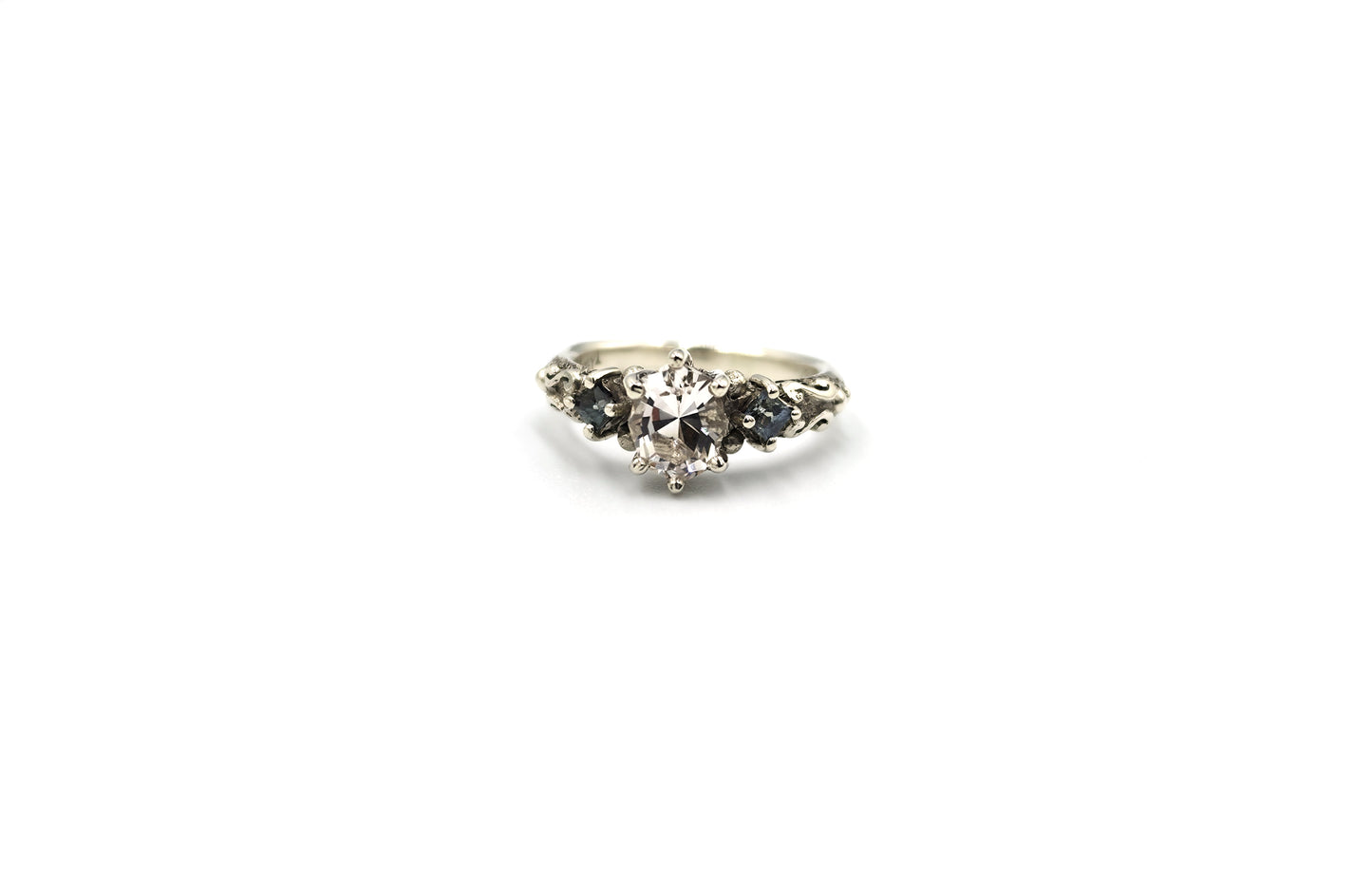 9ct White Gold Empress Ring