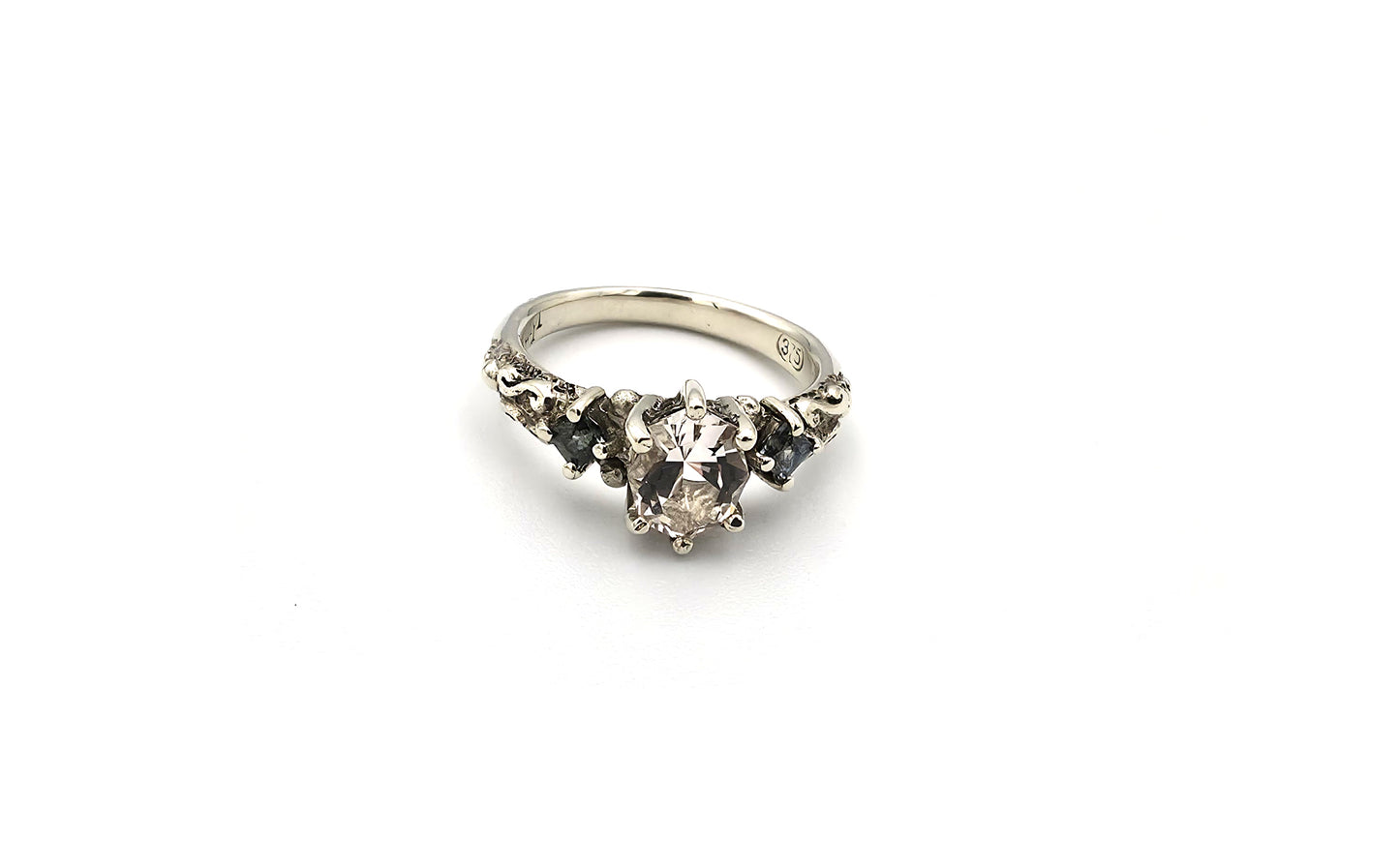 9ct White Gold Empress Ring