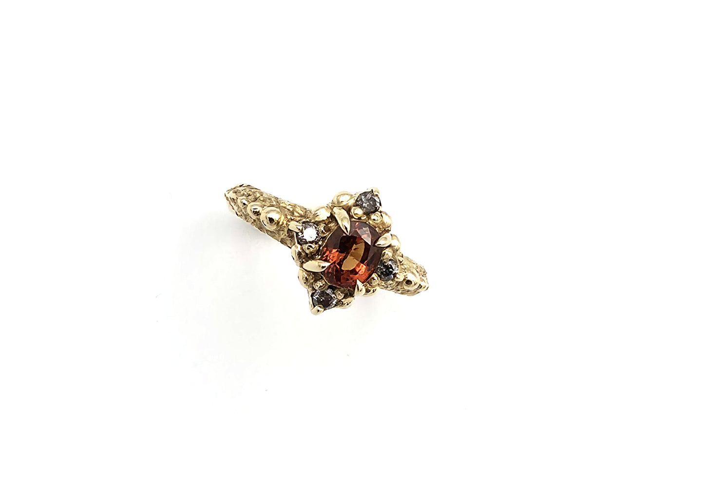 9ct Yellow Gold Tangerine Ring