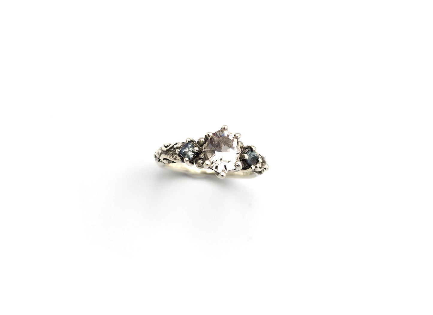 9ct White Gold Empress Ring