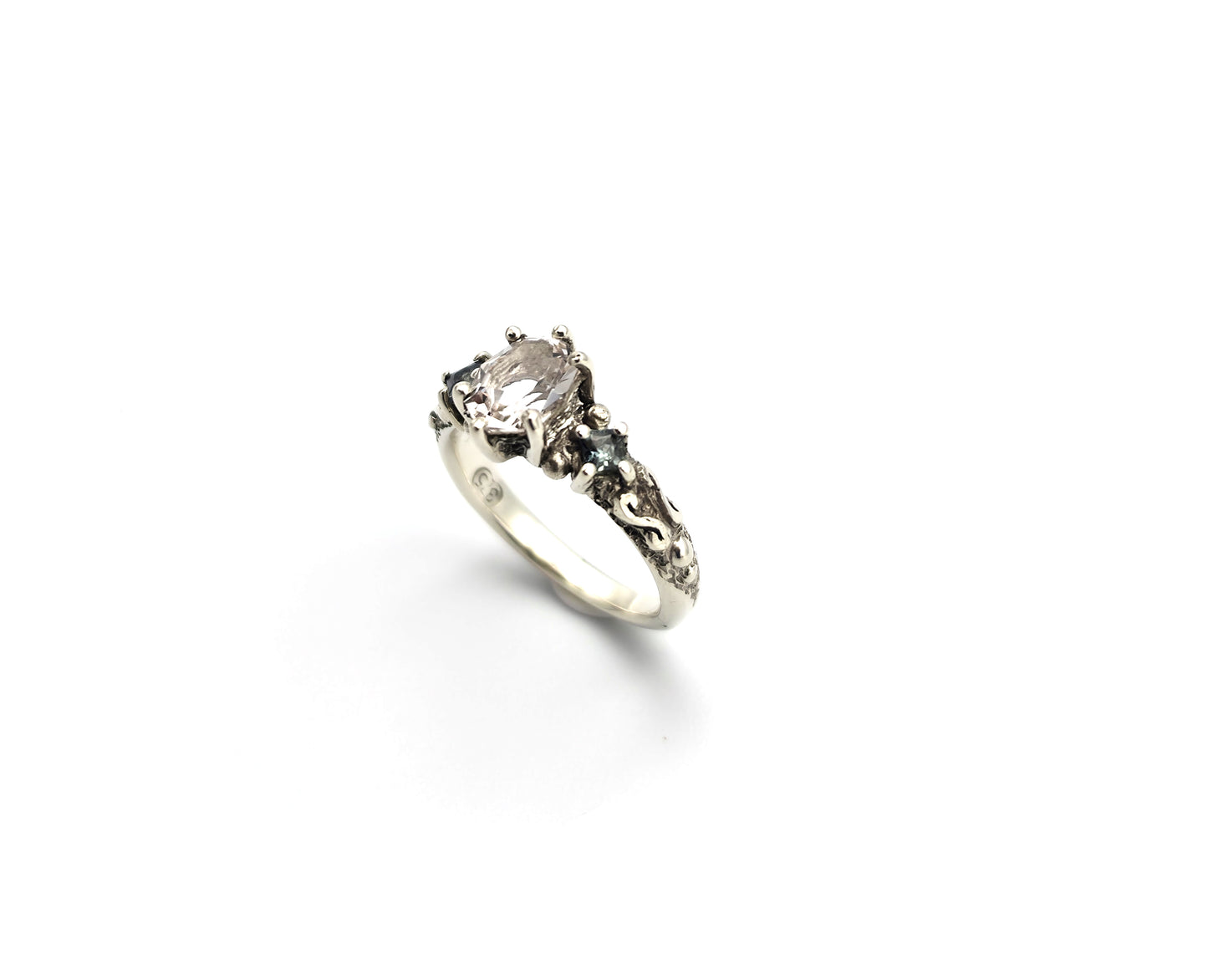9ct White Gold Empress Ring