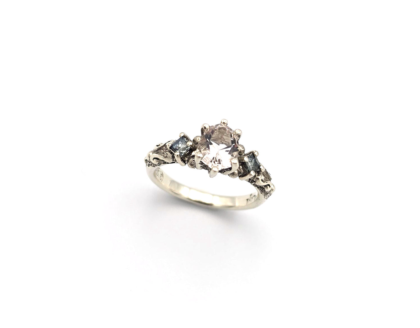 9ct White Gold Empress Ring