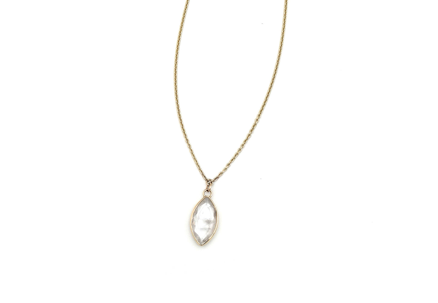 9ct Yellow Gold Lagoon Necklace