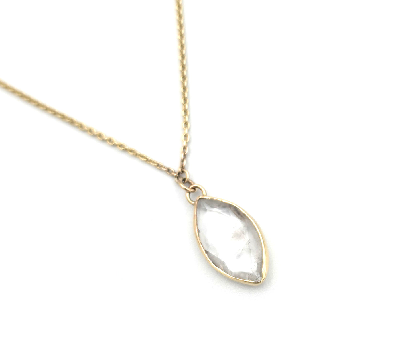9ct Yellow Gold Lagoon Necklace