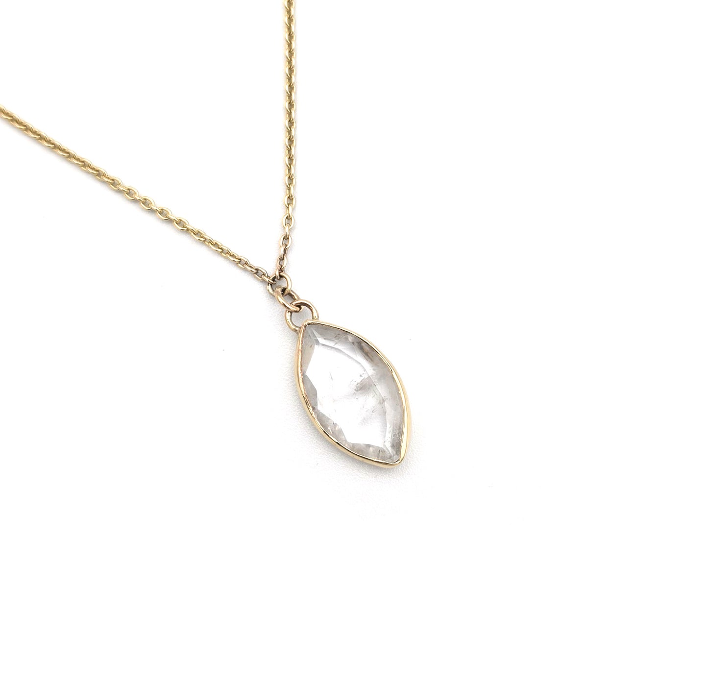 9ct Yellow Gold Lagoon Necklace