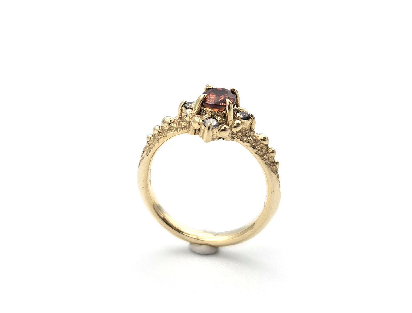 9ct Yellow Gold Tangerine Ring