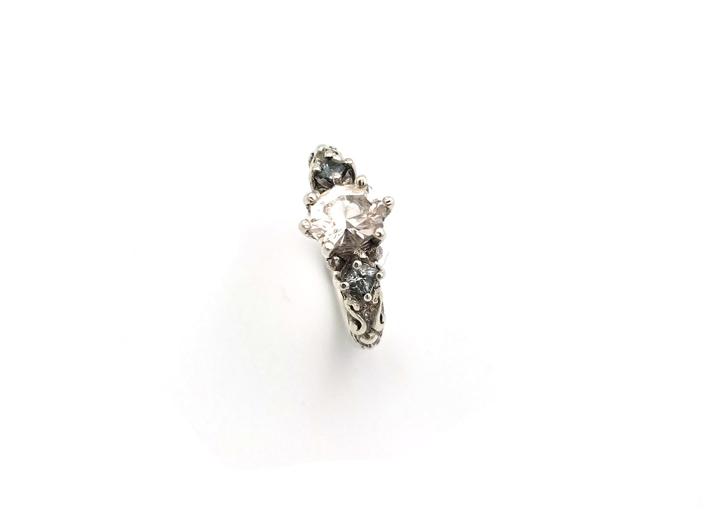 9ct White Gold Empress Ring