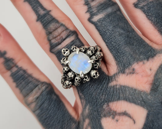 Moonstone Catacombs Ring