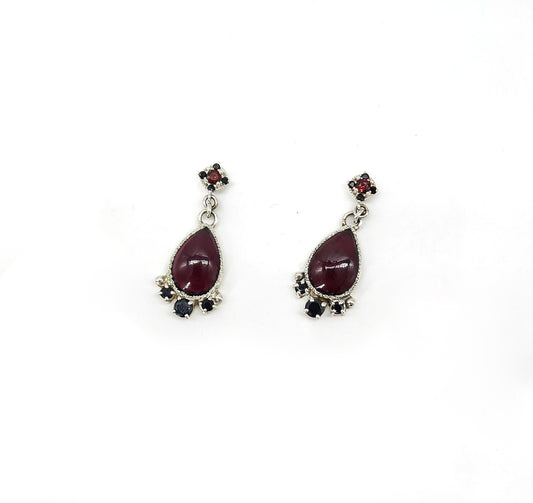 Blood Drop Earrings