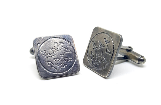 Midnight Bat Cufflinks