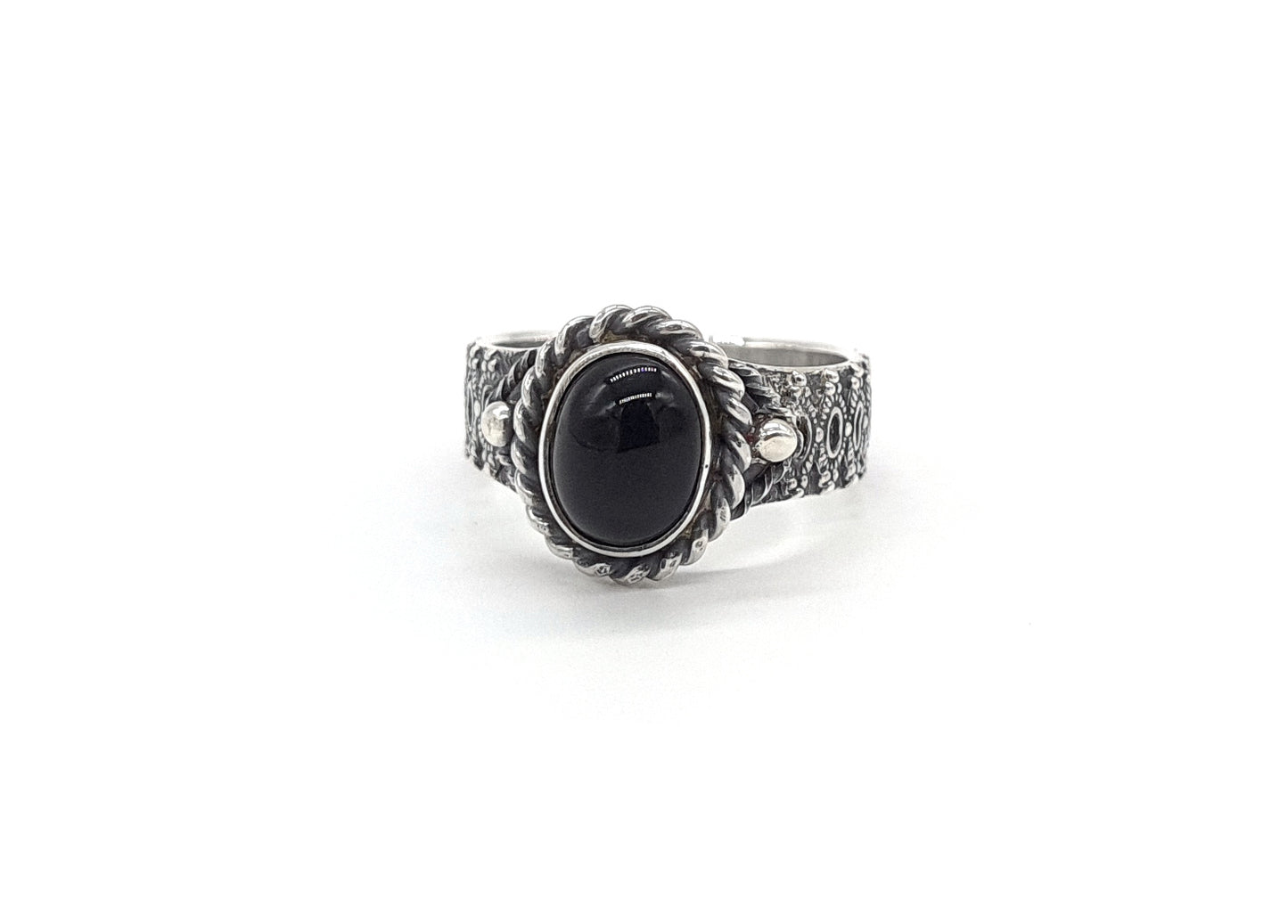 Art Deco Onyx Ring