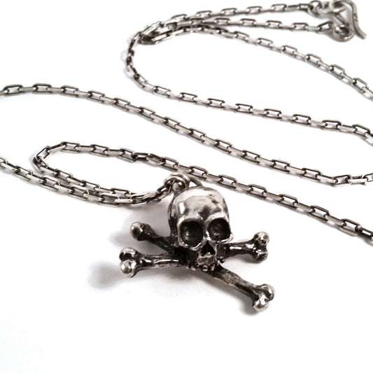Skull and Cross Bones Necklace